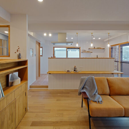 明るさと家事動線を意識した家